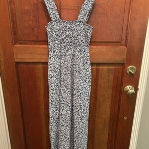 Old Navy Blue and White Dress